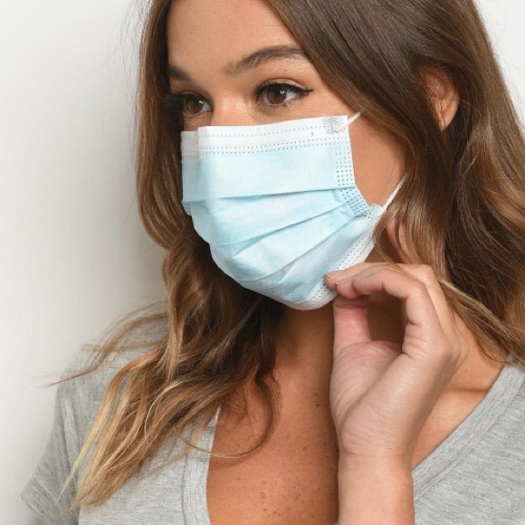 50Pc Box Disposable Face Mask- [2 Box = FREE SHIP] - Picture 2 of 8